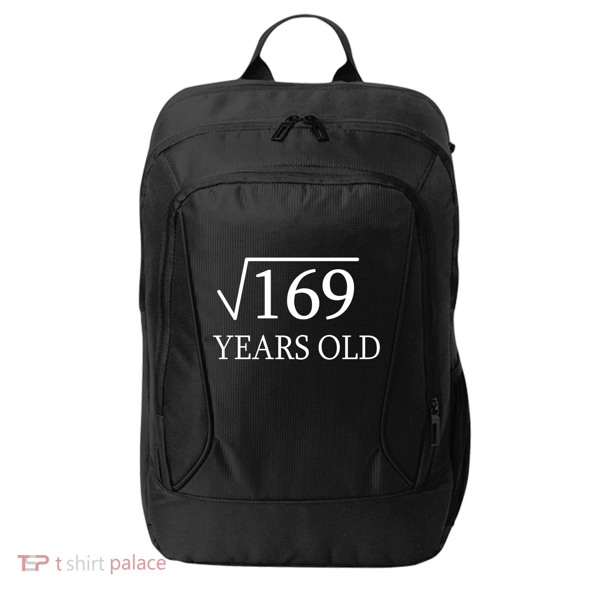 13 Years Old Square Root of 169 City Backpack