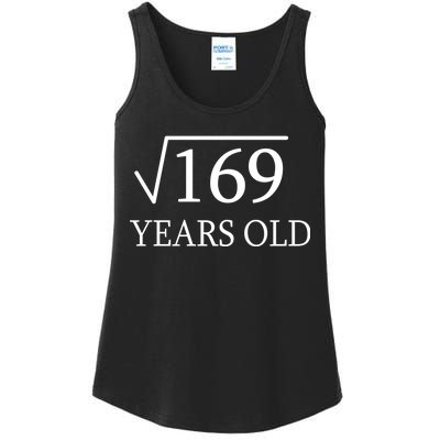 13 Years Old Square Root of 169 Ladies Essential Tank