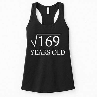 13 Years Old Square Root of 169 Womens Tank Top