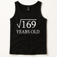 13 Years Old Square Root of 169 Tank Top