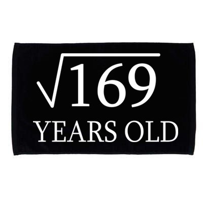 13 Years Old Square Root of 169 Microfiber Hand Towel