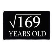 13 Years Old Square Root of 169 Microfiber Hand Towel