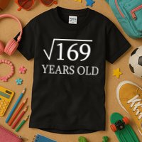 13 Years Old Square Root of 169 Kids T-Shirt