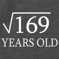 13 Years Old Square Root of 169 Vector Backpack