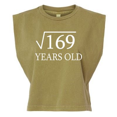 13 Years Old Square Root of 169 Garment-Dyed Women's Muscle Tee