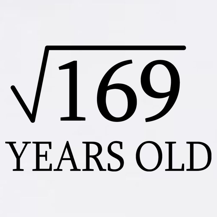 13 Years Old Square Root of 169 Garment-Dyed Sweatshirt