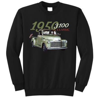 1950 3100 Pickup Truck Car Guys Sweatshirt