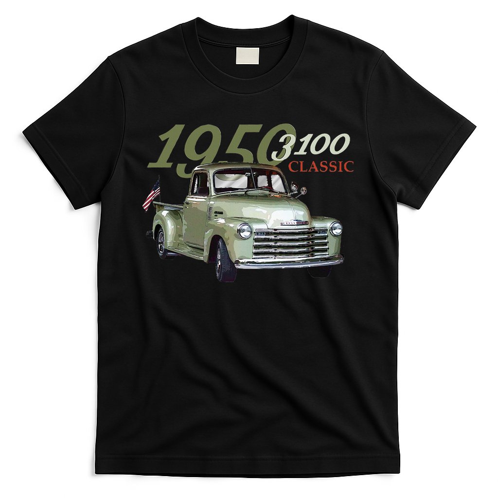 1950 3100 Pickup Truck Car Guys T-Shirt