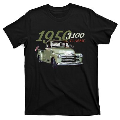 1950 3100 Pickup Truck Car Guys T-Shirt