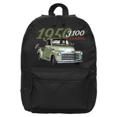 1950 3100 Pickup Truck Car Guys 16 in Basic Backpack