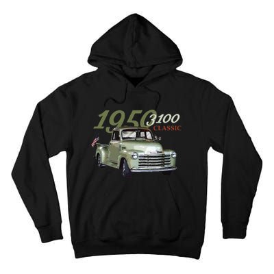 1950 3100 Pickup Truck Car Guys Tall Hoodie