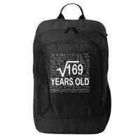 13th Birthday Square Root 169 Math City Backpack