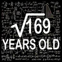 13th Birthday Square Root 169 Math City Backpack