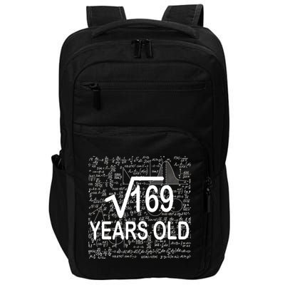 13th Birthday Square Root 169 Math Impact Tech Backpack