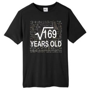 13th Birthday Square Root 169 Math Tall Fusion ChromaSoft Performance T-Shirt