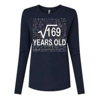 13th Birthday Square Root 169 Math Womens Cotton Relaxed Long Sleeve T-Shirt