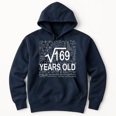 13th Birthday Square Root 169 Math Hoodie