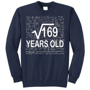 13th Birthday Square Root 169 Math Sweatshirt