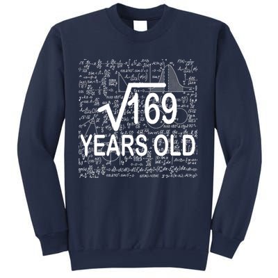 13th Birthday Square Root 169 Math Sweatshirt