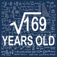 13th Birthday Square Root 169 Math Flatbill Hat