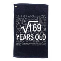 13th Birthday Square Root 169 Math Golf Towel