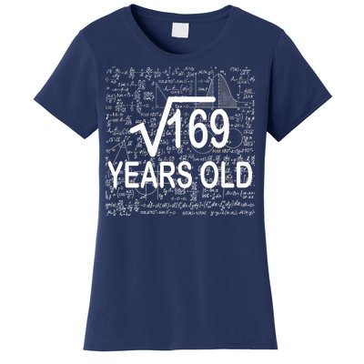 13th Birthday Square Root 169 Math Women's T-Shirt