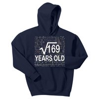 13th Birthday Square Root 169 Math Kids Hoodie