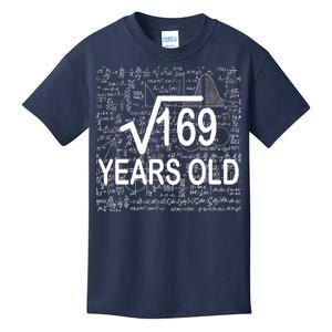 13th Birthday Square Root 169 Math Kids T-Shirt