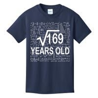 13th Birthday Square Root 169 Math Kids T-Shirt