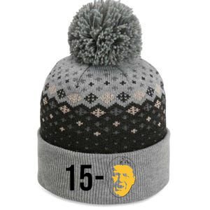 15-0 Louisiana Football Fans The Baniff Cuffed Pom Beanie