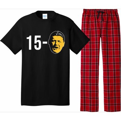 15-0 Louisiana Football Fans Pajama Set