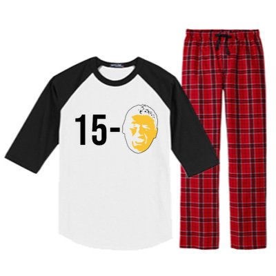 15-0 Louisiana Football Fans Raglan Sleeve Pajama Set