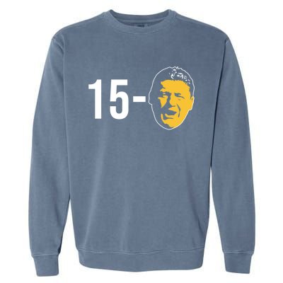 15-0 Louisiana Football Fans Garment-Dyed Sweatshirt