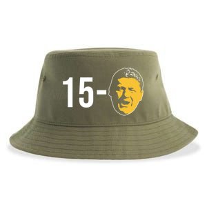 15-0 Louisiana Football Fans Sustainable Bucket Hat