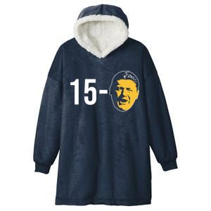 15-0 Louisiana Football Fans Hooded Wearable Blanket