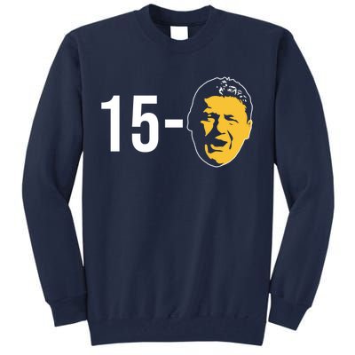 15-0 Louisiana Football Fans Tall Sweatshirt