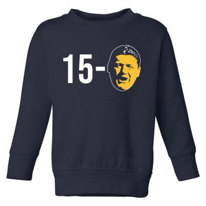 15-0 Louisiana Football Fans Toddler Sweatshirt