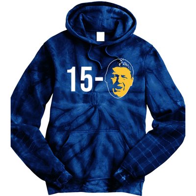 15-0 Louisiana Football Fans Tie Dye Hoodie