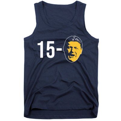 15-0 Louisiana Football Fans Tank Top