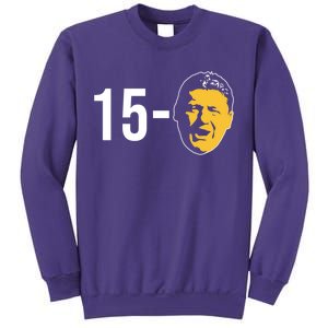 15-0 Louisiana Football Fans Sweatshirt