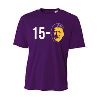 15-0 Louisiana Football Fans Performance Sprint T-Shirt