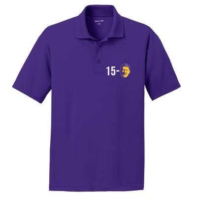 15-0 Louisiana Football Fans PosiCharge RacerMesh Polo