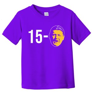 15-0 Louisiana Football Fans Toddler T-Shirt