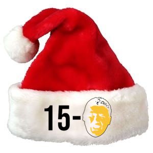 15-0 Louisiana Football Fans Premium Christmas Santa Hat