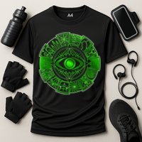 15 Fears Wheel Evil Green Eye Cooling Performance Crew T-Shirt