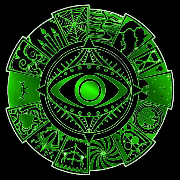 15 Fears Wheel Evil Green Eye Cooling Performance Crew T-Shirt