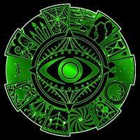 15 Fears Wheel Evil Green Eye Hoodie