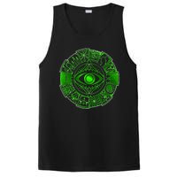 15 Fears Wheel Evil Green Eye PosiCharge Competitor Tank