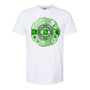 15 Fears Wheel Evil Green Eye Softstyle CVC T-Shirt