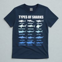 15 Types of Sharks T-Shirt